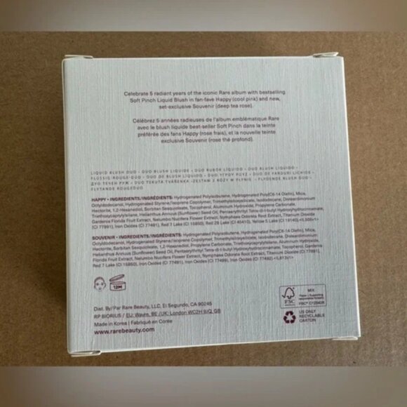 NWT Rare Beauty Limited Edition Rare Soft Pinch Liquid Blush Duo - Picture 11 of 12